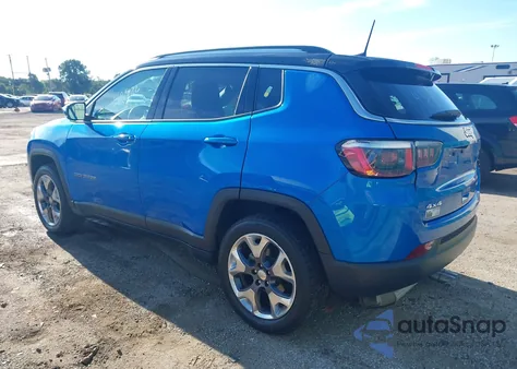 2020 Jeep Compass Limited 4X4 from USA, damaged, VIN 3C4NJDCB2LT200263